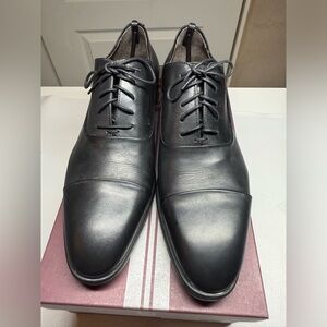 Bruno Magli Men’s Mario Black Oxford Derby’s Dress Shoes